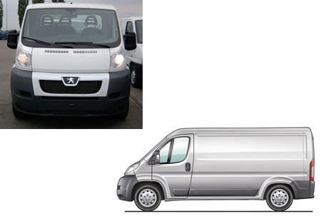 Image du vehicule PEUGEOT BOXER III 330-L2H1 PHASE 1 - 4P -30- MOYEN (3450mm) 2006-06->2015-06