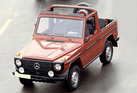 Image du vehicule MERCEDES CLASSE G I CABRIOLET (W460/W461/W463) PHASE 1 - 2P 1981-06->1989-10