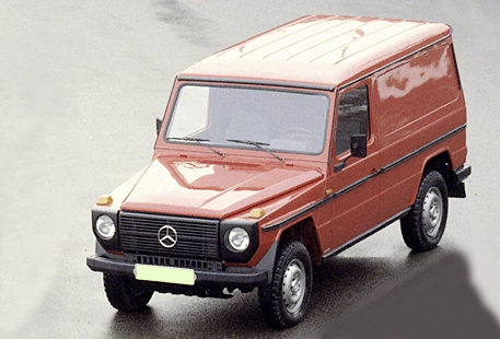 Image du vehicule MERCEDES CLASSE G I FOURGON (W460/W461/W463) PHASE 1 - 3P 1979-09->1989-10