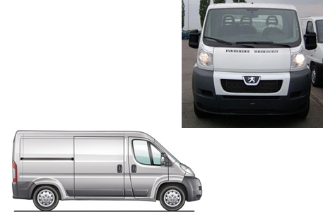 Image du vehicule PEUGEOT BOXER III 330-L2H1 PHASE 1 - 5P -30- MOYEN (3450mm) 2006-06->2015-06