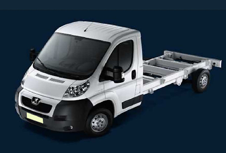Image du vehicule PEUGEOT BOXER III L2 CHASSIS CABINE PHASE 1 - 2P MOYEN (3450mm) 2006-06->2015-06
