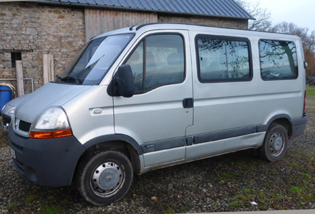 Image du vehicule RENAULT MASTER II COMBI PHASE 2 - 4P -2800- COURT (3080mm) 2003-11->2006-10