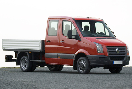 Image du vehicule VOLKSWAGEN CRAFTER I CHASSIS DOUBLE CABINE PHASE 1 - 4P -28- MOYEN (3665mm) 2006-06->2011-05