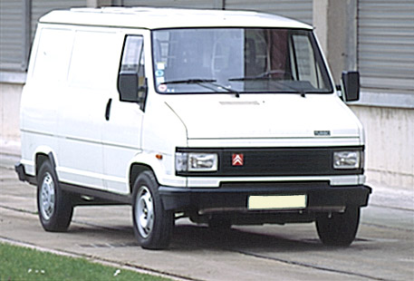 Image du vehicule CITROEN C-25 250 FOURGON PHASE 2 - 3P -1400- COURT 1990-09->1995-06