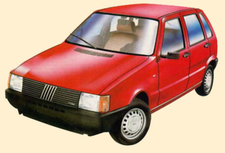 Image du vehicule FIAT UNO PHASE 1 - 5P 1983-05->1989-10