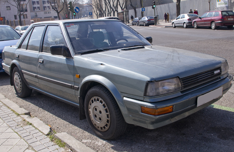 Image du vehicule NISSAN BLUEBIRD III BERLINE PHASE 1 - 4P 1986-04->1988-06