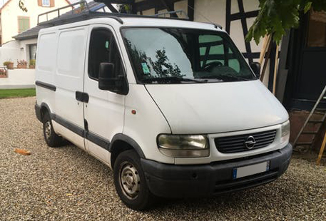 Image du vehicule OPEL MOVANO I C1 FOURGON (A) PHASE 1 - 4P -F3500- COURT (3078mm) 1999-01->2003-11