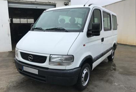 Image du vehicule OPEL MOVANO I COMBI (A) PHASE 1 - 4P -K2800- COURT (3078mm) 1999-01->2003-11