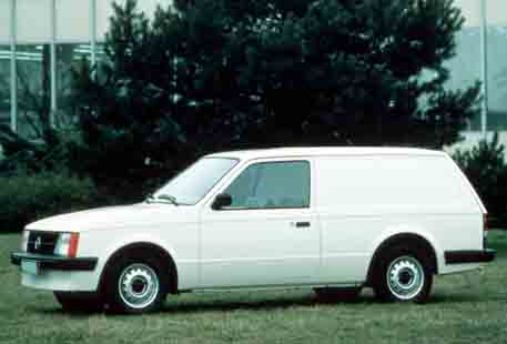 Image du vehicule OPEL COMBO -KADETT- I (D) - 3P 1981-07->1984-06