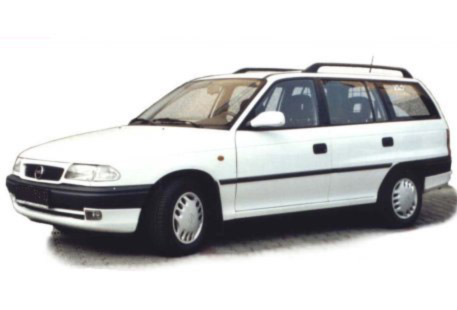 Image du vehicule OPEL ASTRA I BREAK (F) PHASE 2 - 5P 1994-07->1998-03