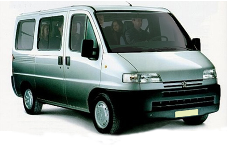 Image du vehicule PEUGEOT BOXER I COMBI - 4P -310- COURT (2850mm) 1994-07->2002-02