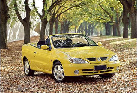 Image du vehicule RENAULT MEGANE I CABRIOLET PHASE 2 - 2P 1999-03->2003-06
