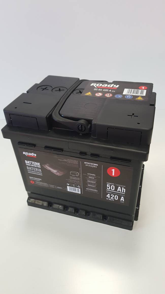 Batterie ROADY N1 50AH 420A
