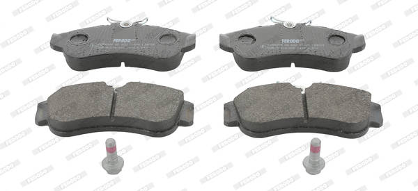 4 plaquettes de frein FERODO FDB4381
