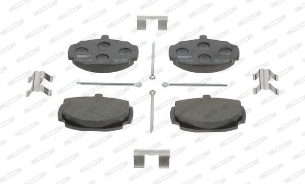 4 plaquettes de frein FERODO FDB4381