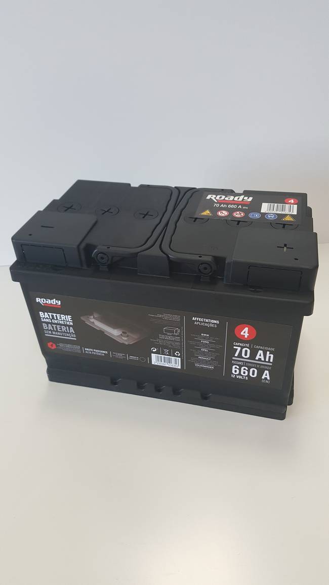 Batterie ROADY N4 70AH 660A